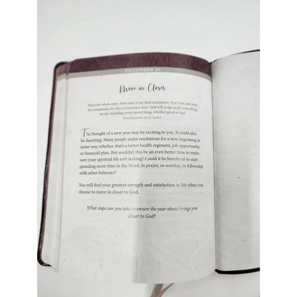Daily Strength for Women 365 Day Devotional BroadStreet Publishing Faux Leather